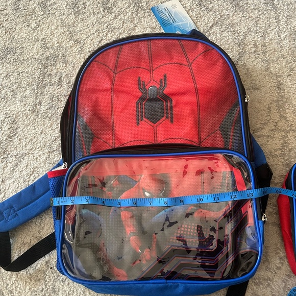 Spider-Man NWT backpack & Lunchbox Back to School Spiderman MARVEL - Picture 10 of 14